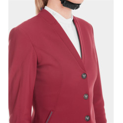 Chaqueta de concurso Aerotech Horse Pilot mujer Rojo oscuro