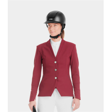 Chaqueta de concurso Aerotech Horse Pilot mujer Rojo oscuro