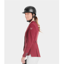 Chaqueta de concurso Aerotech Horse Pilot mujer Rojo oscuro