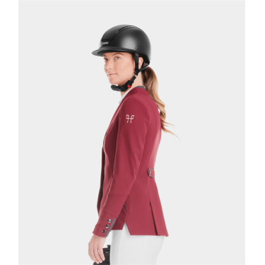 Chaqueta de concurso Aerotech Horse Pilot mujer Rojo oscuro