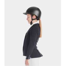 Chaqueta de concurso Aerotech Horse Pilot niña Noche oscura Negro
