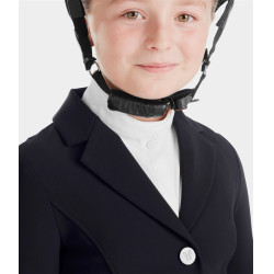 Chaqueta de concurso Aerotech Horse Pilot niña Noche oscura Negro