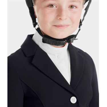 Chaqueta de concurso Aerotech Horse Pilot niña Noche oscura Negro