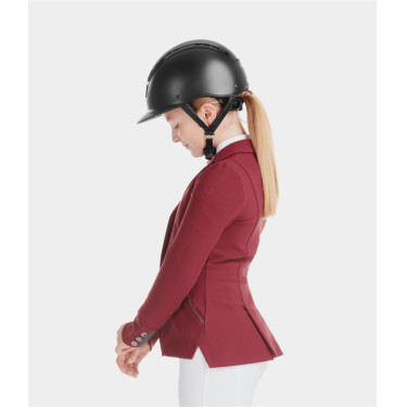 Chaqueta de concurso Aerotech Horse Pilot niña Rojo oscuro