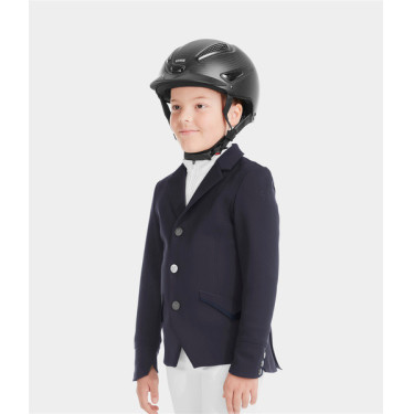Chaqueta de concurso Aerotech Horse Pilot niño Noche oscura Negro