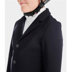Chaqueta de concurso Aerotech Horse Pilot niño Noche oscura Negro
