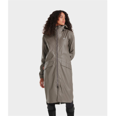 Chaqueta impermeable larga Raintech Horse Pilot mujer