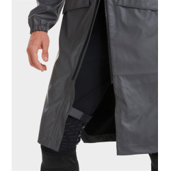 Chaqueta impermeable larga Raintech Horse Pilot hombre Hierro Gris Chaqueta impermeable larga Raintech Horse Pilot hombre Hierro Gris