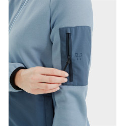 Chaqueta polar Pampa Horse Pilot mujer Ashley azul