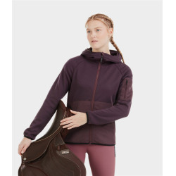 Chaqueta polar Pampa Horse Pilot mujer Cata de vinos Violeta
