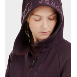 Chaqueta polar Pampa Horse Pilot mujer Cata de vinos Violeta