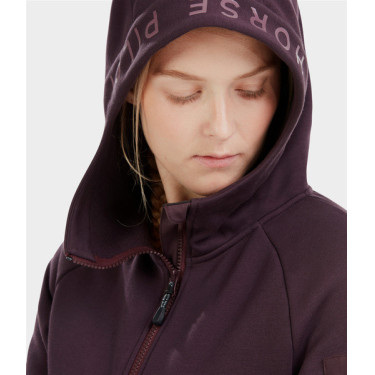 Chaqueta polar Pampa Horse Pilot mujer Cata de vinos Violeta