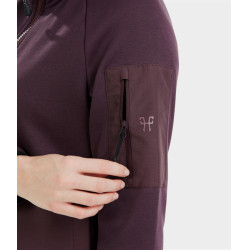 Chaqueta polar Pampa Horse Pilot mujer Cata de vinos Violeta