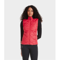 Chaleco sin mangas Horse Pilot mujer Barra de labios Rojo