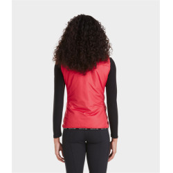 Chaleco sin mangas Horse Pilot mujer Barra de labios Rojo