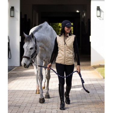 Chaleco sin mangas Horse Pilot mujer Latté Marr&amp;amp;amp;oacute;n