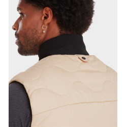 Chaleco sin mangas Horse Pilot hombre Latté Marrón