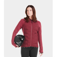 Chaqueta Storm Horse Pilot mujer Rojo oscuro