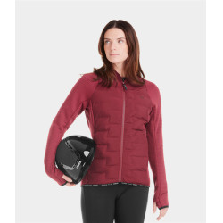 Chaqueta Storm Horse Pilot mujer Rojo oscuro