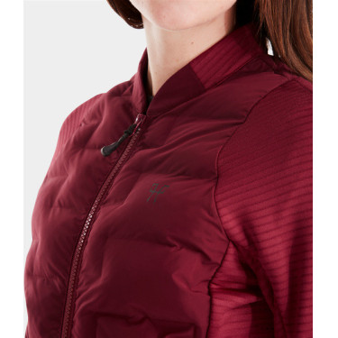 Chaqueta Storm Horse Pilot mujer Rojo oscuro