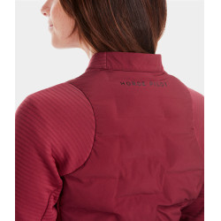 Chaqueta Storm Horse Pilot mujer Rojo oscuro