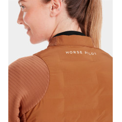 Chaqueta Storm Horse Pilot mujer Marrón dorado Marr&amp;amp;amp;oacute;n