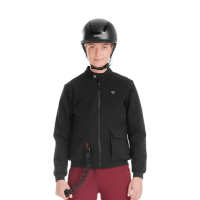 Chaqueta Teddy Horse Pilot mujer Negro