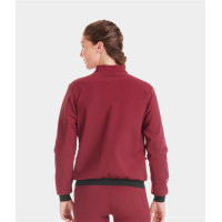 Chaqueta Teddy Horse Pilot mujer Rojo oscuro