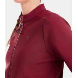 Chaqueta Teddy Horse Pilot mujer Rojo oscuro