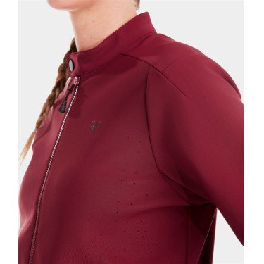 Chaqueta Teddy Horse Pilot mujer Rojo oscuro