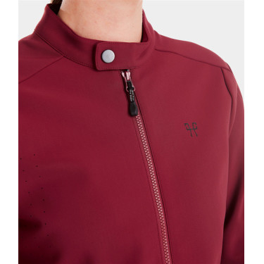 Chaqueta Teddy Horse Pilot mujer Rojo oscuro
