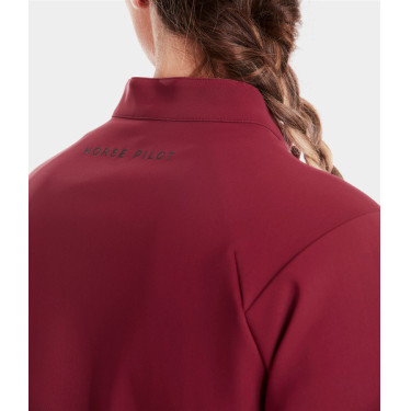 Chaqueta Teddy Horse Pilot mujer Rojo oscuro