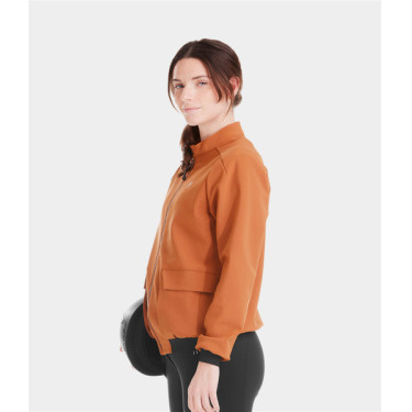 Chaqueta Teddy Horse Pilot mujer Marrón dorado Marr&amp;amp;amp;oacute;n