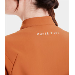 Chaqueta Teddy Horse Pilot mujer Marrón dorado Marr&amp;amp;amp;oacute;n
