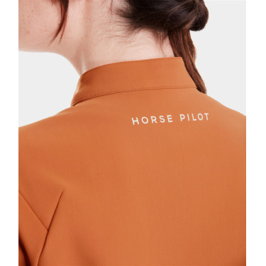 Chaqueta Teddy Horse Pilot mujer Marrón dorado Marr&amp;amp;amp;oacute;n