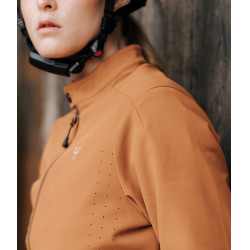Chaqueta Teddy Horse Pilot mujer Marrón dorado Marr&amp;amp;amp;oacute;n