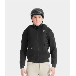 Chaqueta Teddy Horse Pilot hombre Negro