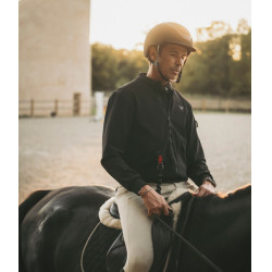 Chaqueta Teddy Horse Pilot hombre Negro