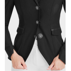 Chaqueta de competición Aeromesh mujer Horse Pilot Negro