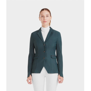 Chaqueta de competición Aeromesh mujer Horse Pilot Verde oscuro Chaqueta de competición Aeromesh mujer Horse Pilot Verde oscuro