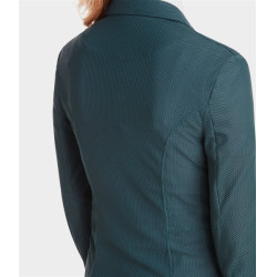 Chaqueta de competición Aeromesh mujer Horse Pilot Verde oscuro