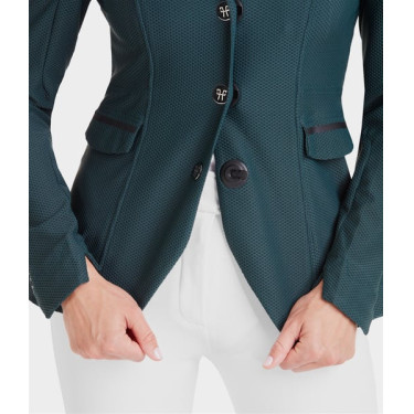 Chaqueta de competición Aeromesh mujer Horse Pilot Verde oscuro Chaqueta de competición Aeromesh mujer Horse Pilot Verde oscuro