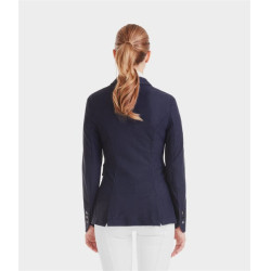 Chaqueta de competición Aeromesh mujer Horse Pilot Noche oscura Negro