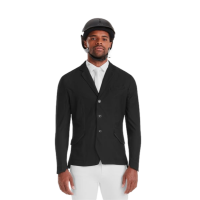 Chaqueta de concurso Aeromesh hombre Horse Pilot Negro