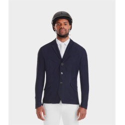 Chaqueta de concurso Aeromesh hombre Horse Pilot Noche oscura Negro