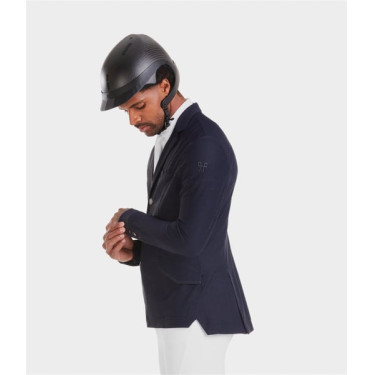Chaqueta de concurso Aeromesh hombre Horse Pilot Noche oscura Negro