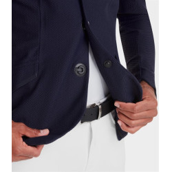 Chaqueta de concurso Aeromesh hombre Horse Pilot Noche oscura Negro