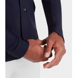 Chaqueta de concurso Aeromesh hombre Horse Pilot Noche oscura Negro