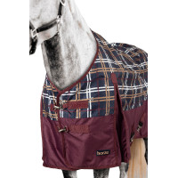 Manta de exterior Glasgow con forro polar y elementos reflectantes Horze Estampado de cuadros Multicolor