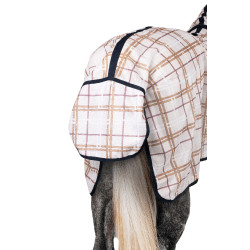 Manta antimoscas Horze Defender Estampado de cuadros Multicolor